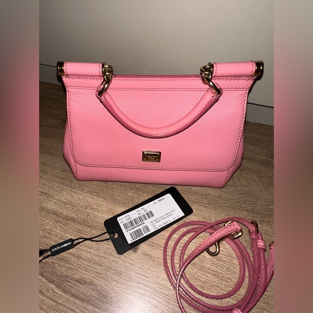 Dolce & Gabbana Sicily Rosa Intenso Pink Bag - Picture 3 of 13